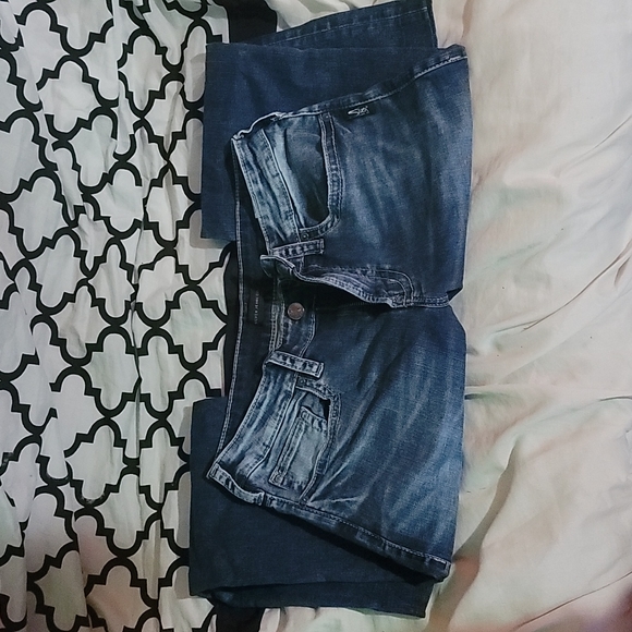 Mens Silver Jeans - Picture 3 of 4